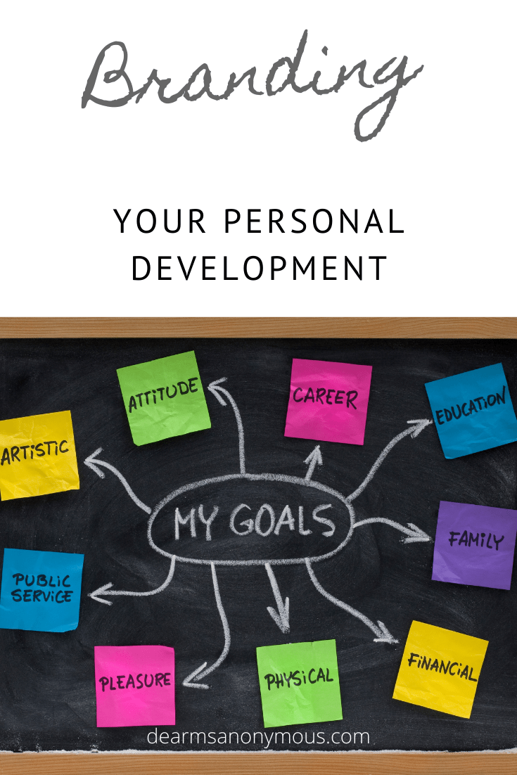 When developing your personal brand think of it in terms of marketing yourself.